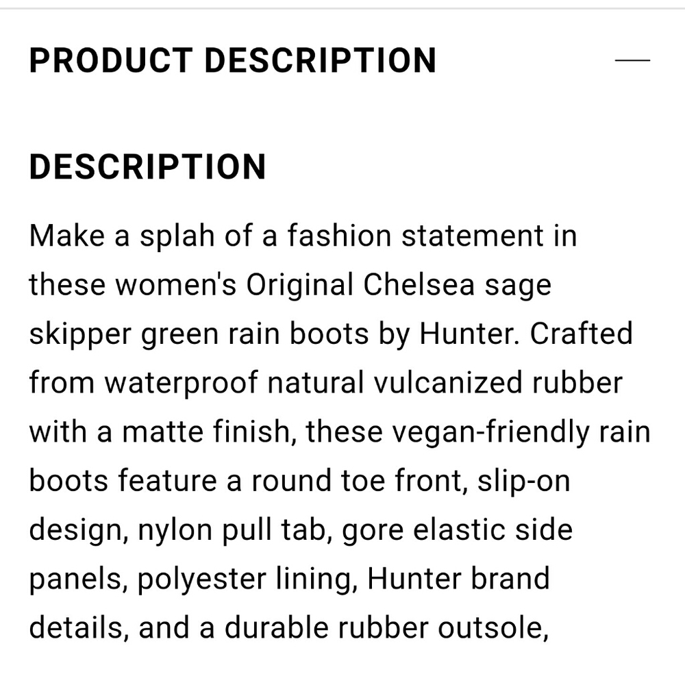 SOLD 🆕 Hunter Women's Original Chelsea Rain Boot - Picture 7 of 9